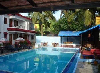 Hotel Germany Calangute Bagian luar foto